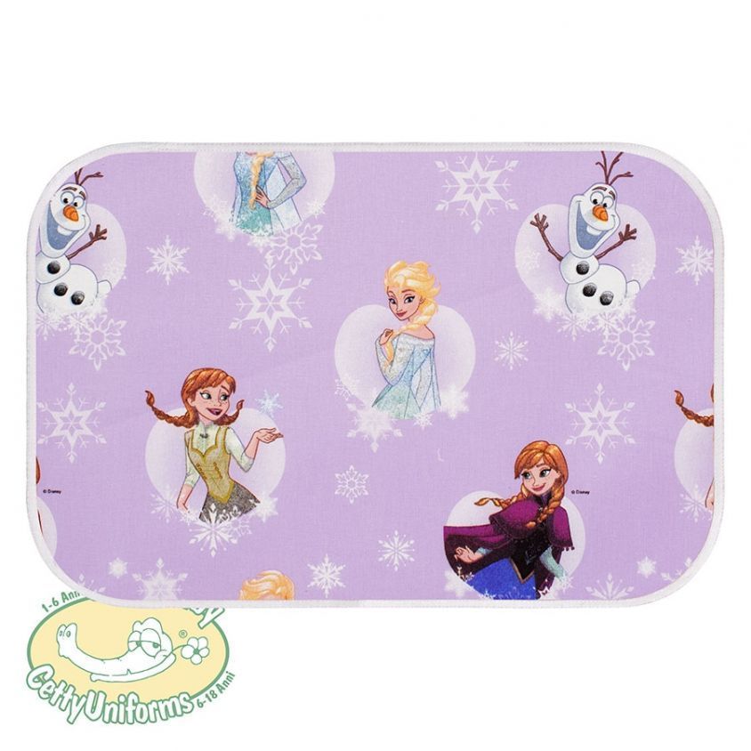 Tovaglietta Americana, "Frozen, Elsa e Anna" in Lilla